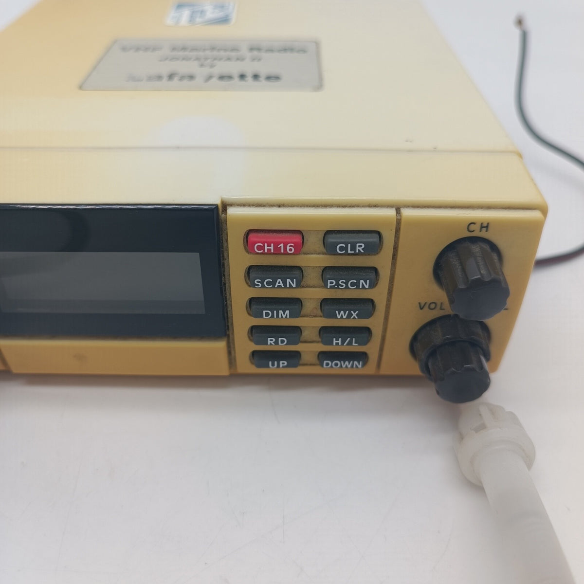 VHF Marine Radio Jonathan II by Lafayette 25W 12V Marine Transceiver2