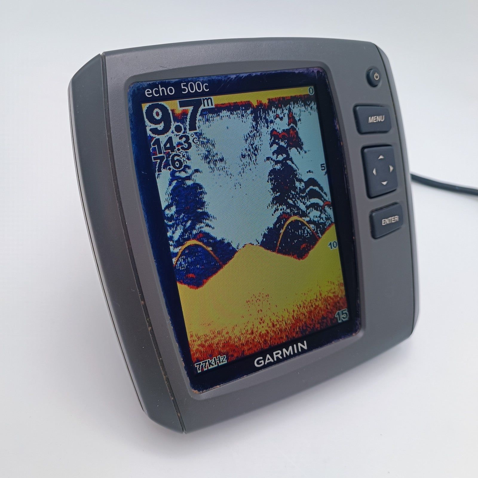 Garmin Echo 500c Sonar Fish Finder w/ Down Imaging Down Vu Sounder FishFinder0