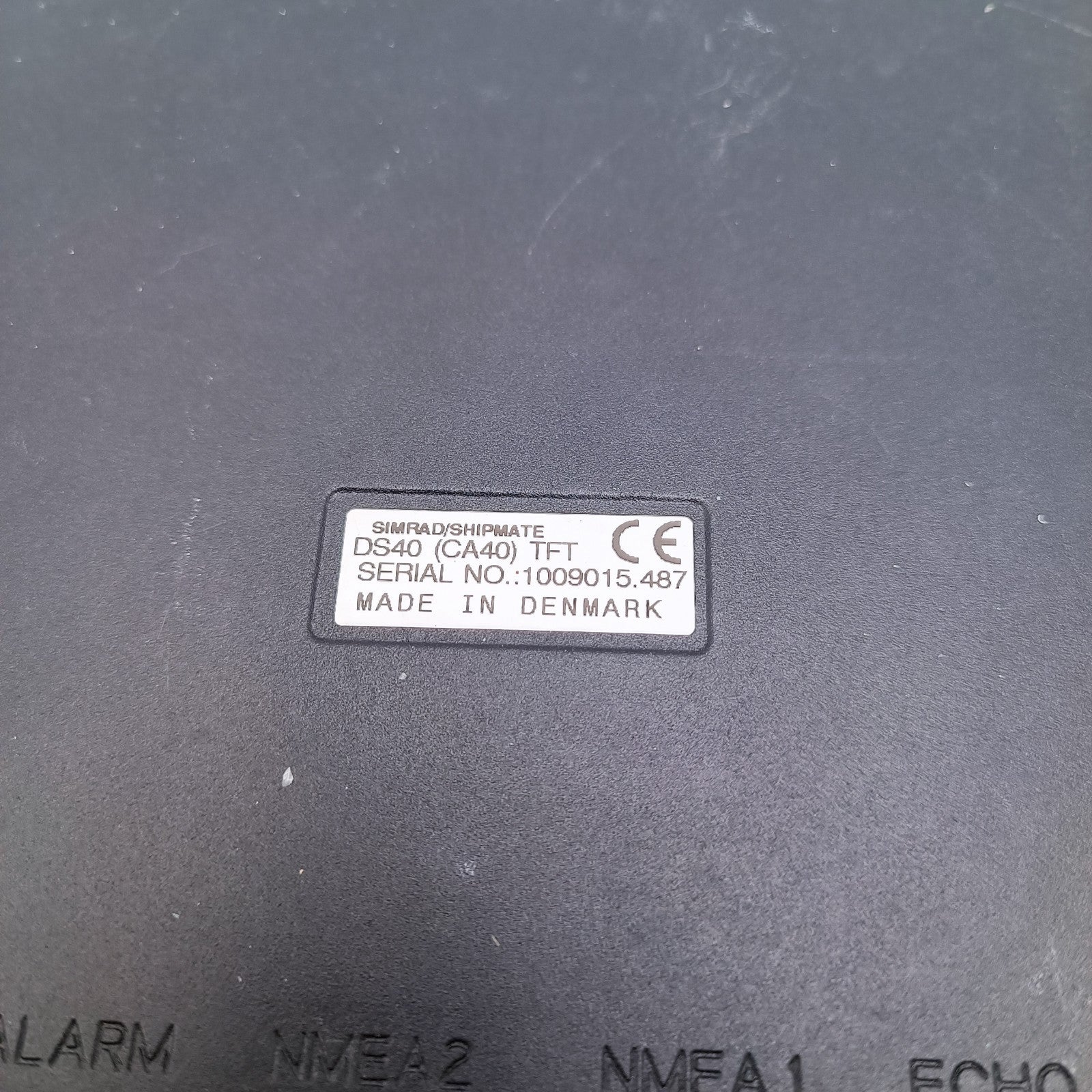 SIMRAD SHIPMATE DS40 Dual Station f/ Radar MFD Display Unit DS 40 NMEA0183 CP407