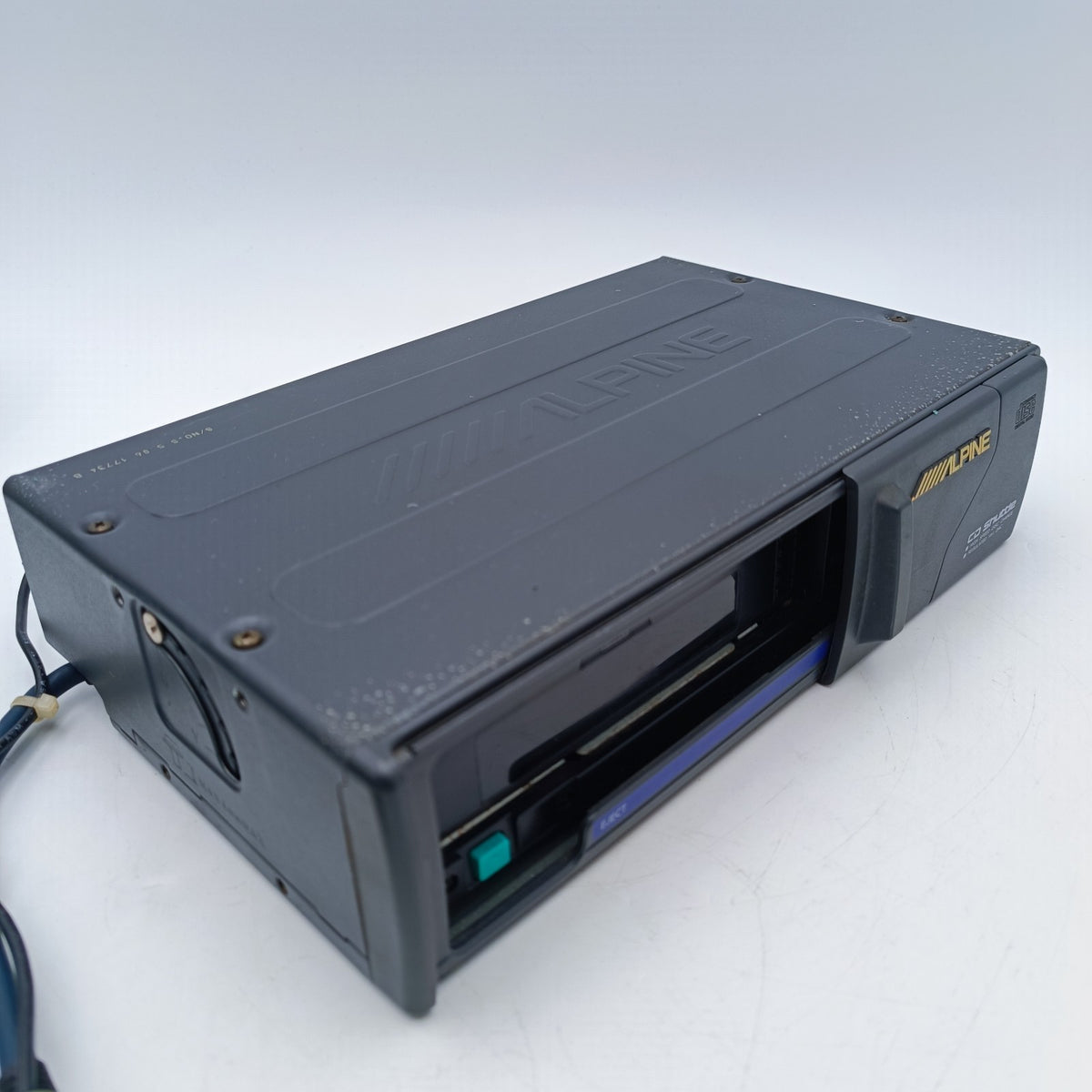 Alpine CHM-S600 6 Disc CD Auto Changer 12V w/ 4906 Magazine Cable Vintage1