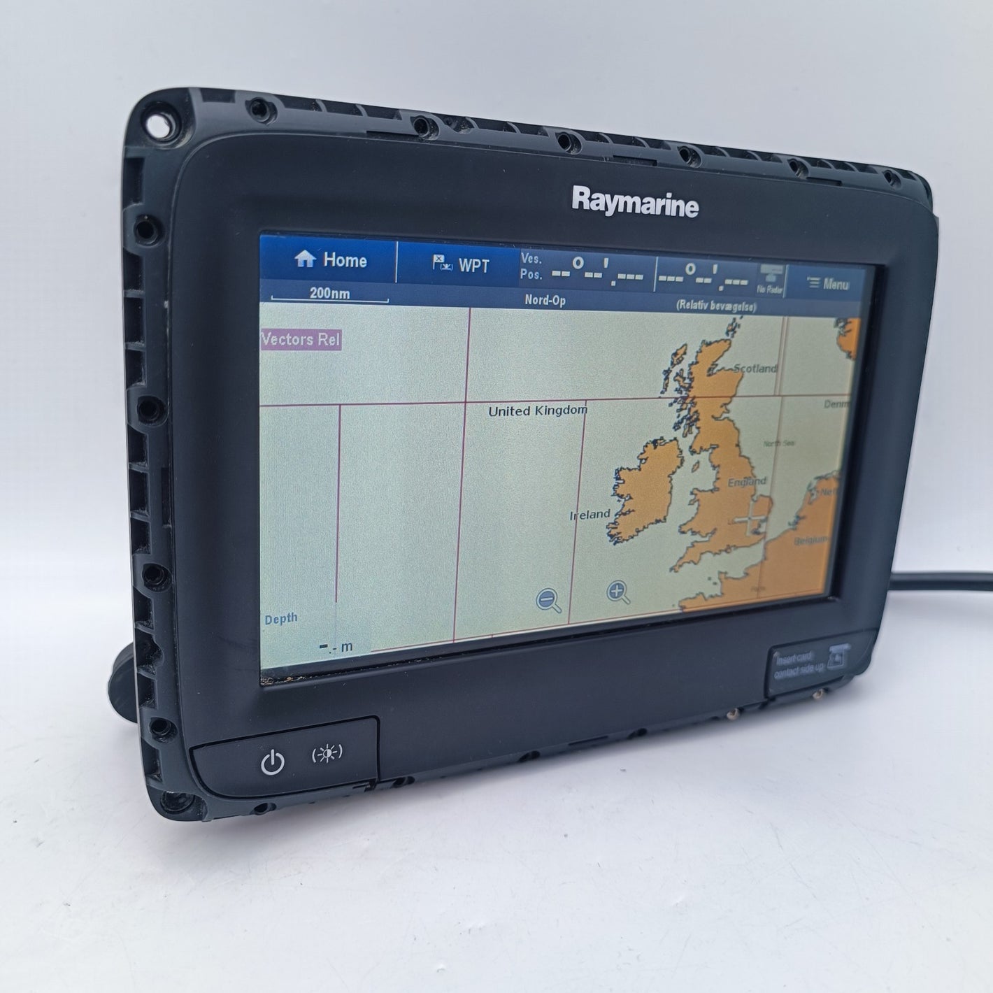 Raymarine A75 7" Touchscreen MFD E70166 WIFI SeaTalkNG Navionics Fishfinder0