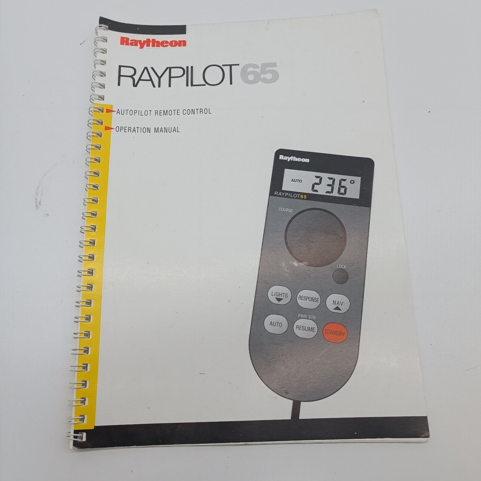 Raypilot Rudder Raymarine Raytheon RayPilot 65 Autopilot Control Unit Remote Controlle