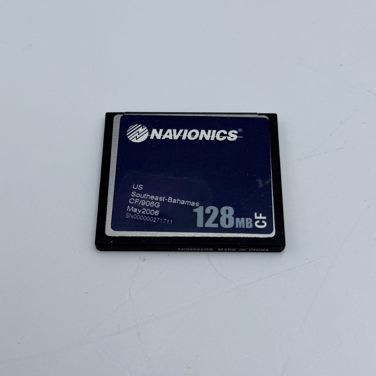 Navionics Chart Card CF/906G US South East - Bahamas  2006 128MB0