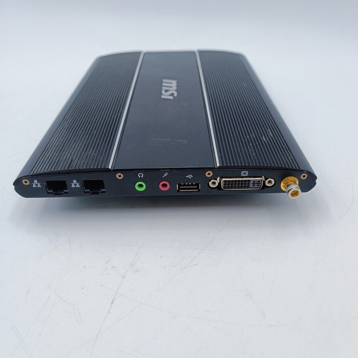 MSI Industrial Embedded Fanless Mini PC Computer Dual LAN WiFi DVI Serial USB2