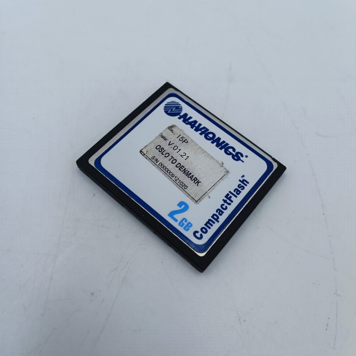 NAVIONICS 15P OSLO TO DENMARK 2GB Marine Charts CF Card Raymarine E120 E801