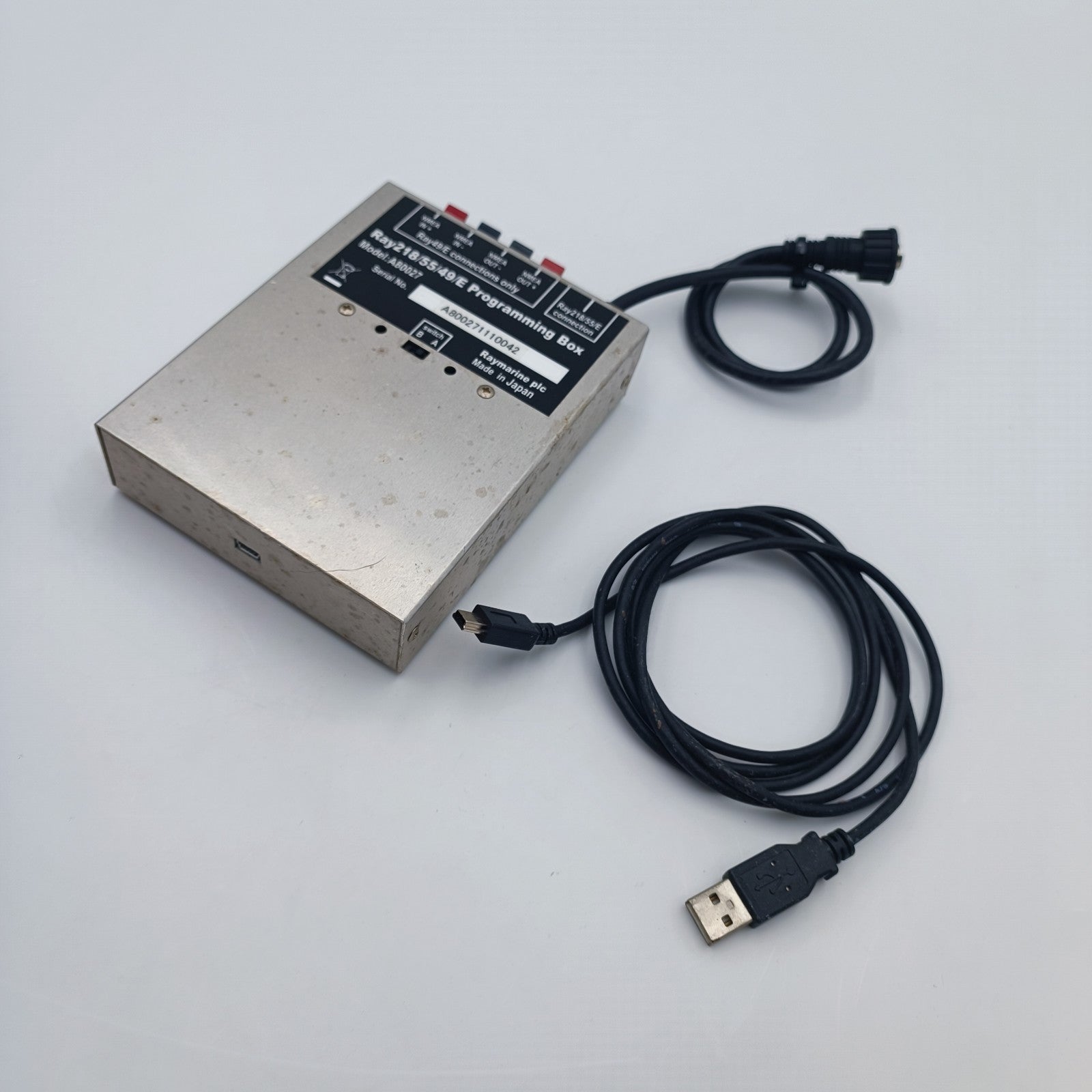 Raymarine RAY218 RAY54 RAY49 RAY218E RAY54E RAY49E VHF Programming Box A800278