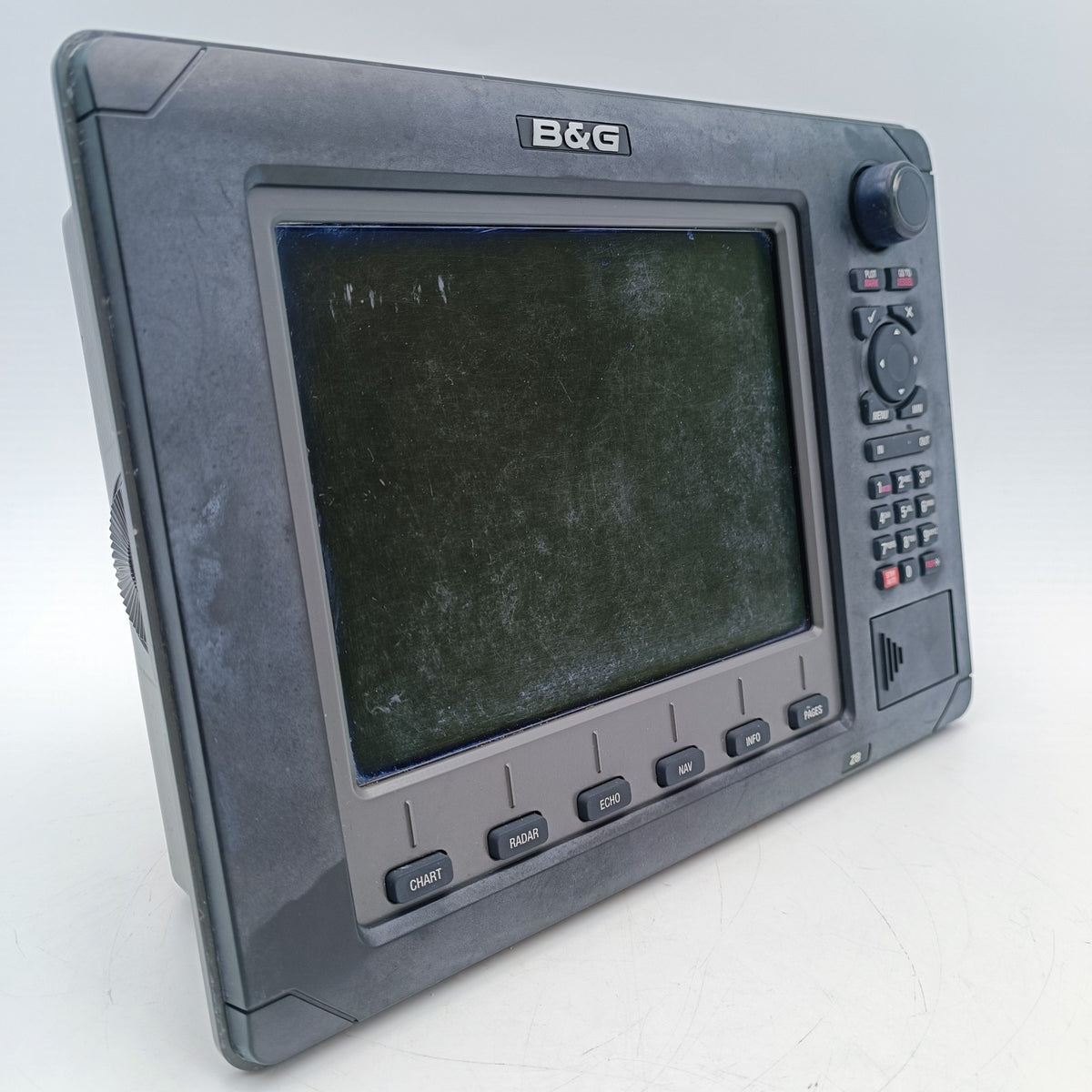 B&G Zeus Z8 8" Marine GPS Chartplotter MFD Display w/ Sun Cover & Power Cable3