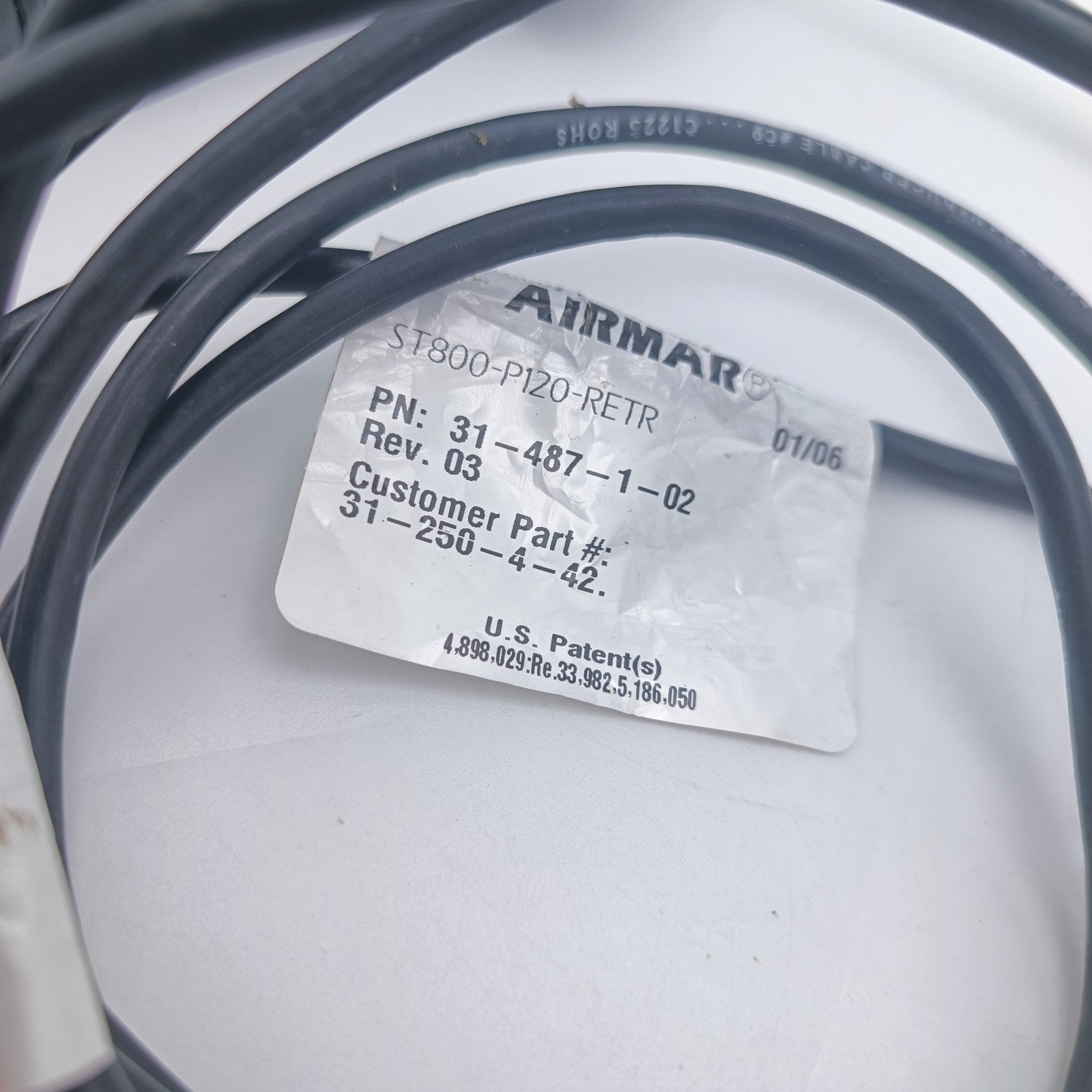 AIRMAR Speed/Temp Sensor 20-399-01 Transducer ST800-P120 Raymarine Autohelm3