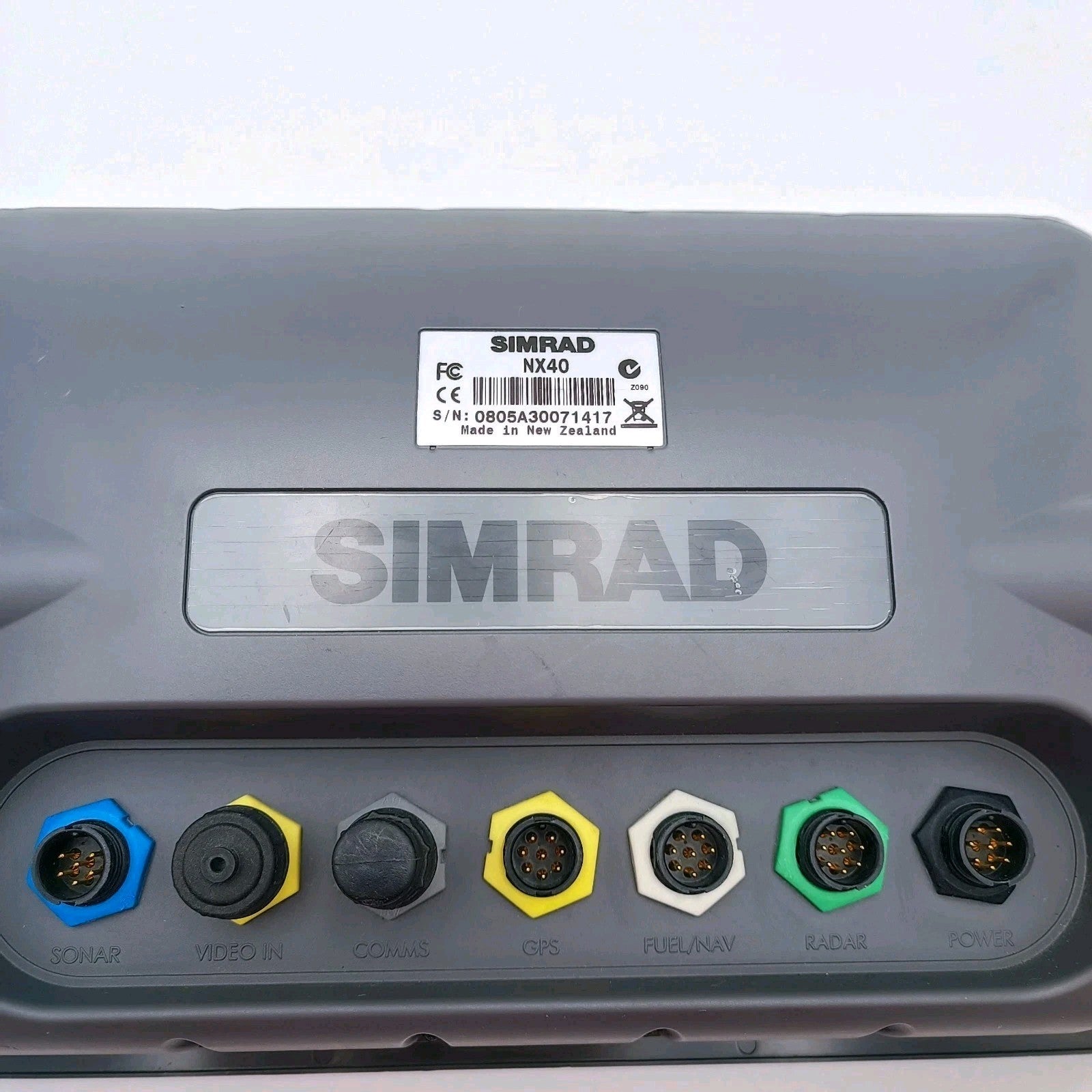 Simrad NX40 NavStation Chartplotter Sonar MFD 8.4" Color LCD Radar Sonar NX 404