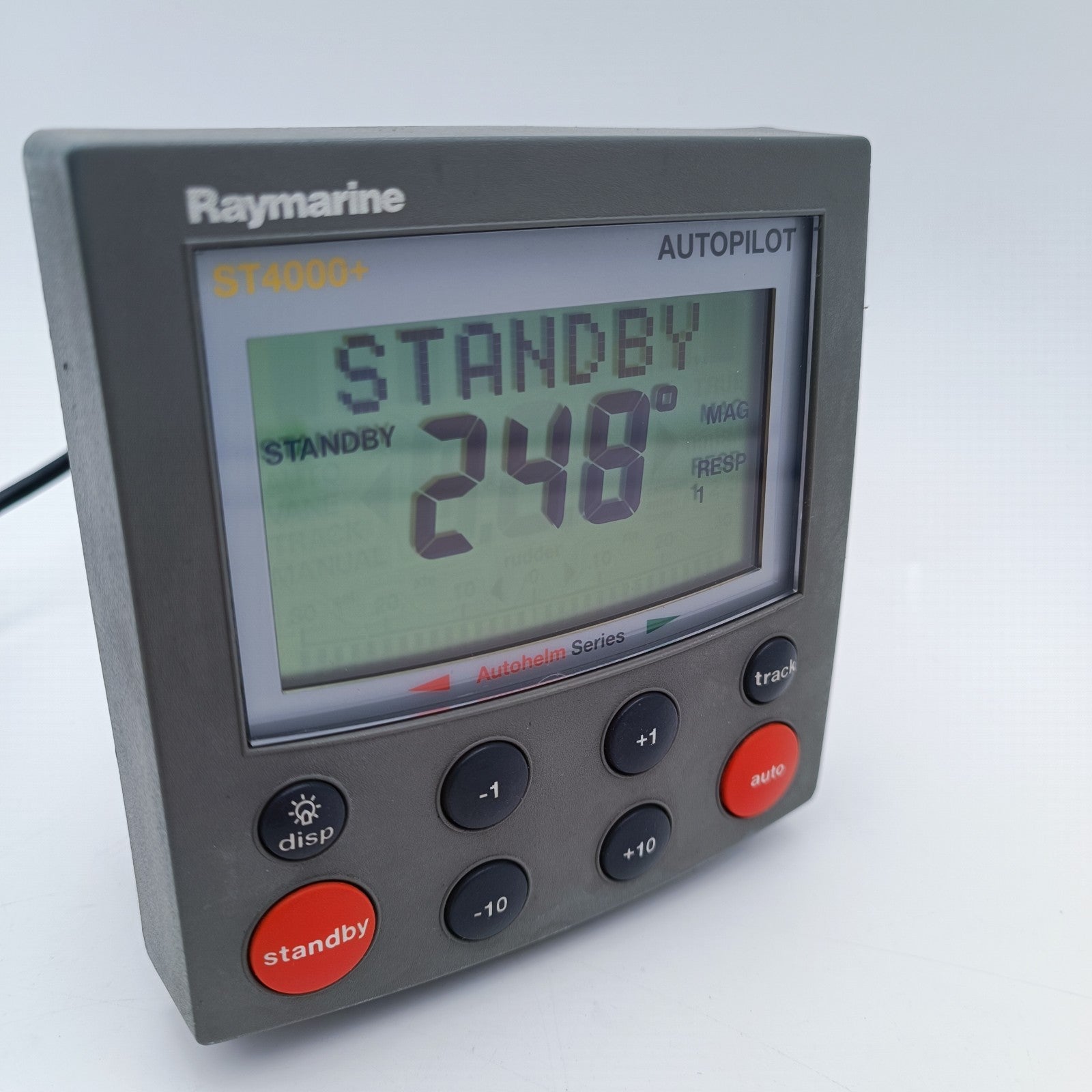 Raymarine ST4000+ E12053 Autohelm Autopilot Control Head Display SeaTalk 12V2