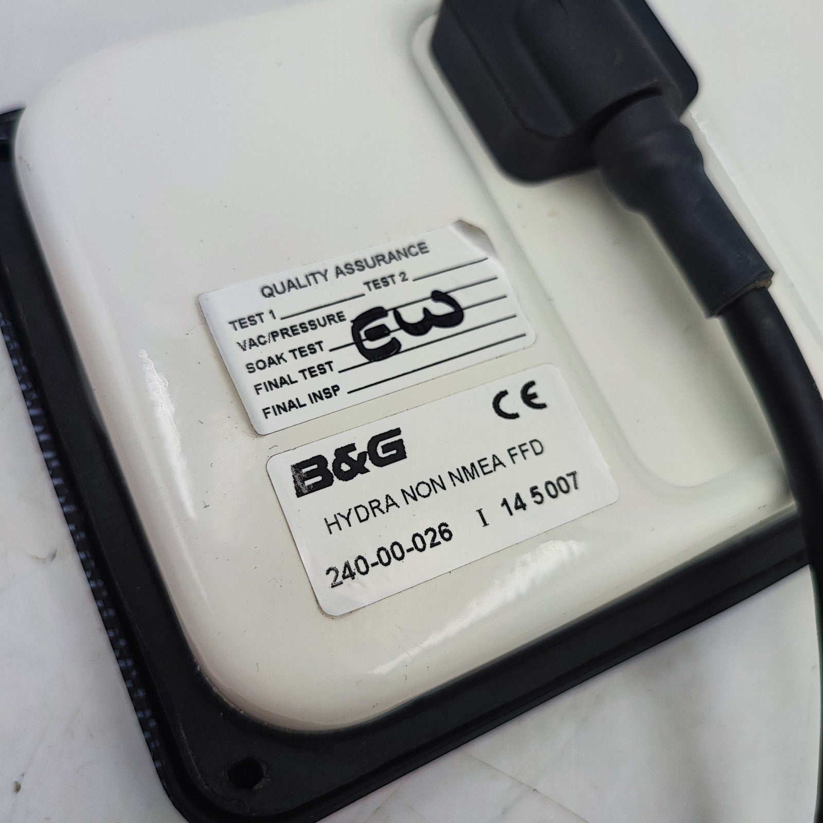 B&G HYDRA HERCULES 2000 DISPLAY 240-00-026 NON-NMEA FFDU Instrument MFD9