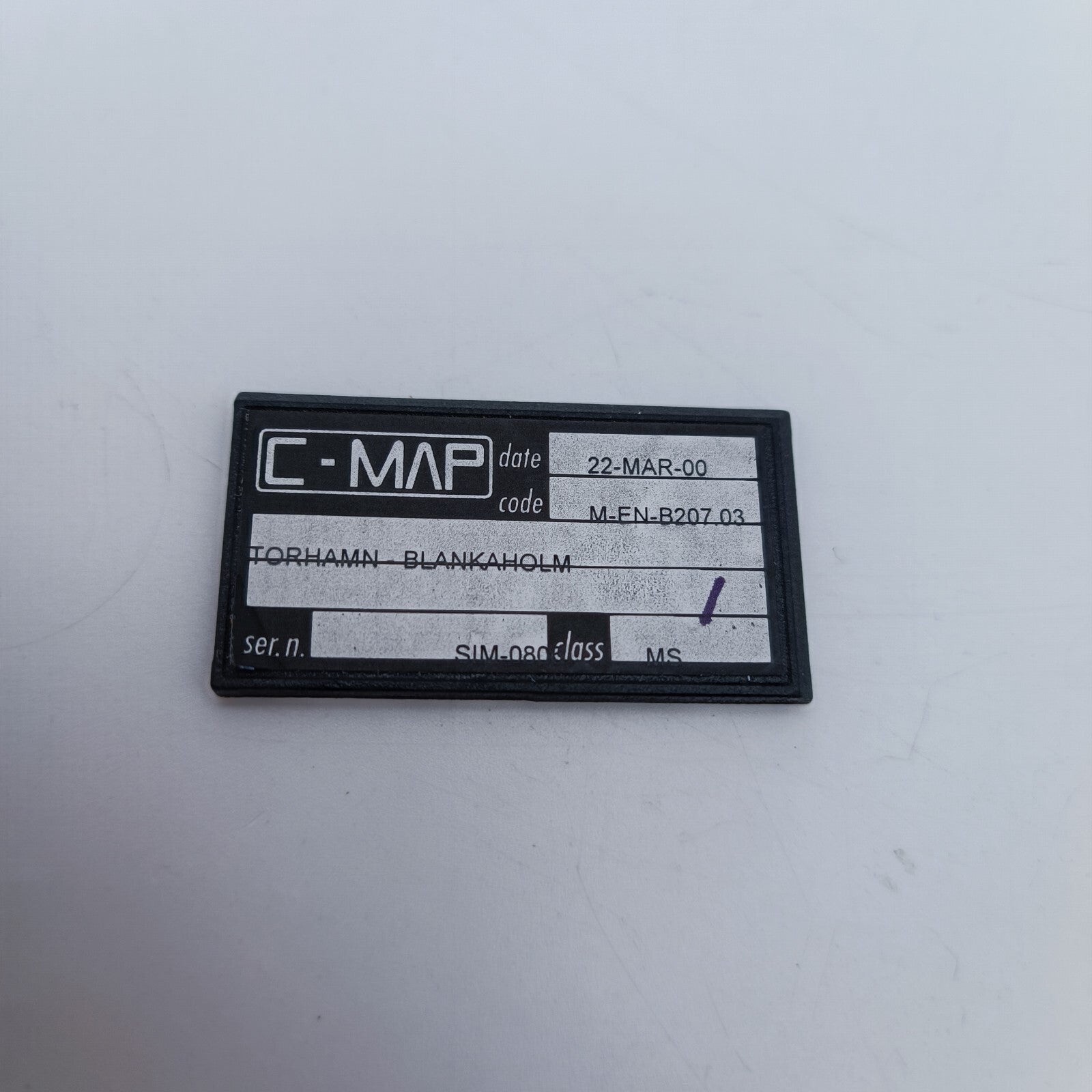 C-MAP NT EN-B207 TORHAM BLANKAHOLM C-Card Chart SIMRAD Furuno Raymarine Geonav0