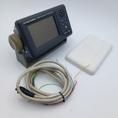 FURUNO GP-32 GPS Receiver and Navigator GP32 Display Unit w/ Pwr Data Cabl0