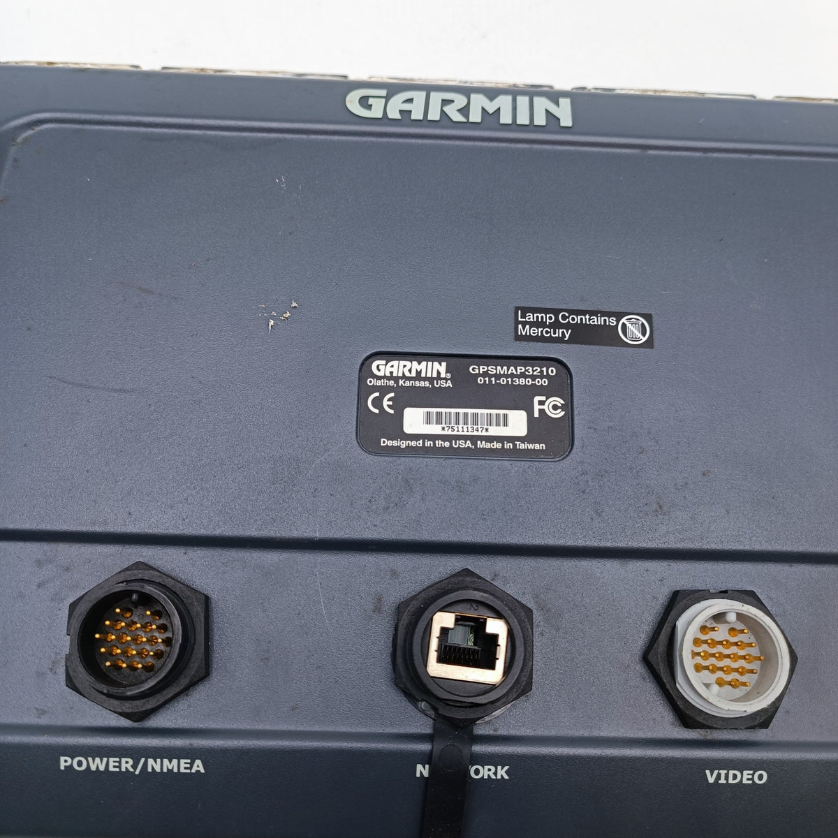 Garmin GPSMAP 3210 10.4" Marine GPS Chartplotter Color Display 011-01380-009