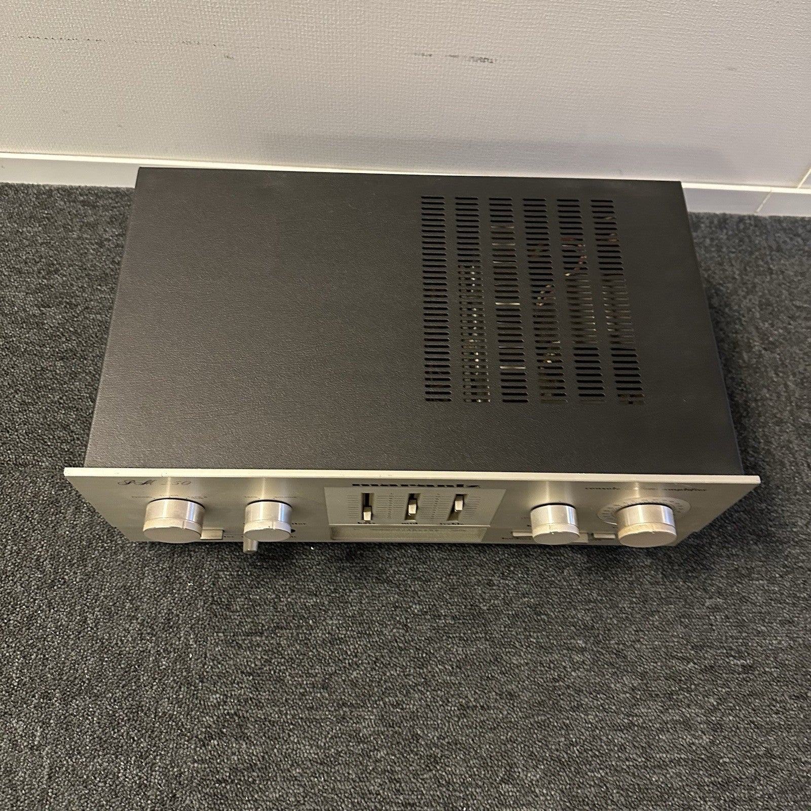 Marantz PM 250 Console Stereo Amplifier 25+25 W RMS Vintage 1979 In Perfect Cond4