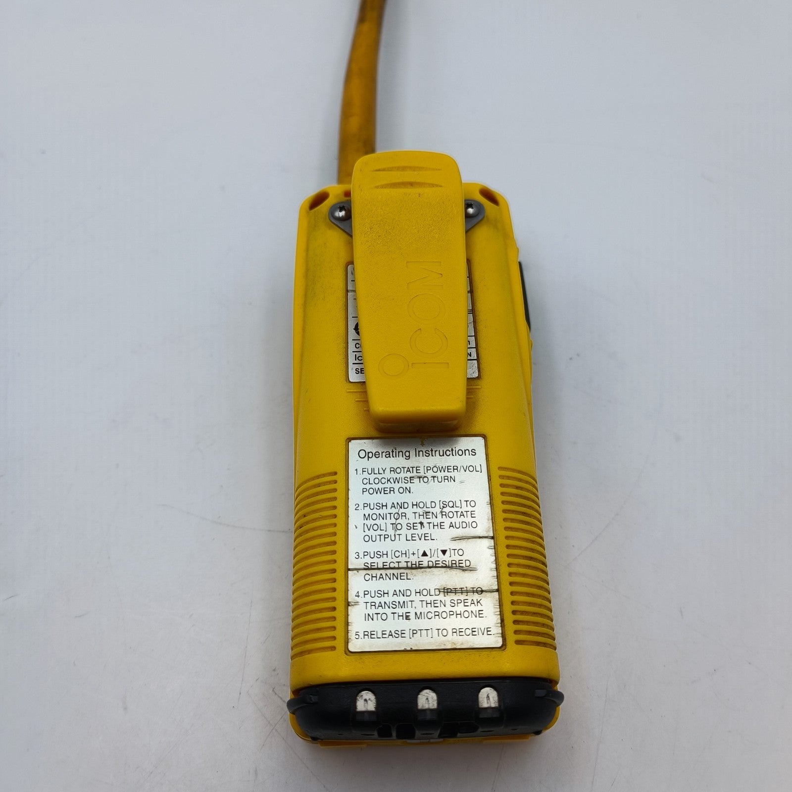 ICOM GM1600E GMDSS VHF Marine Transceiver GMDSS Survival Craft IC- GM1600E11