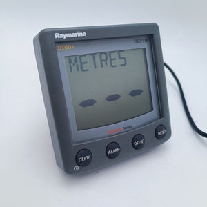 RAYMARINE ST60+ DEPTH ST60 Plus Instrument Display A22010P Raytheon Autohelm0