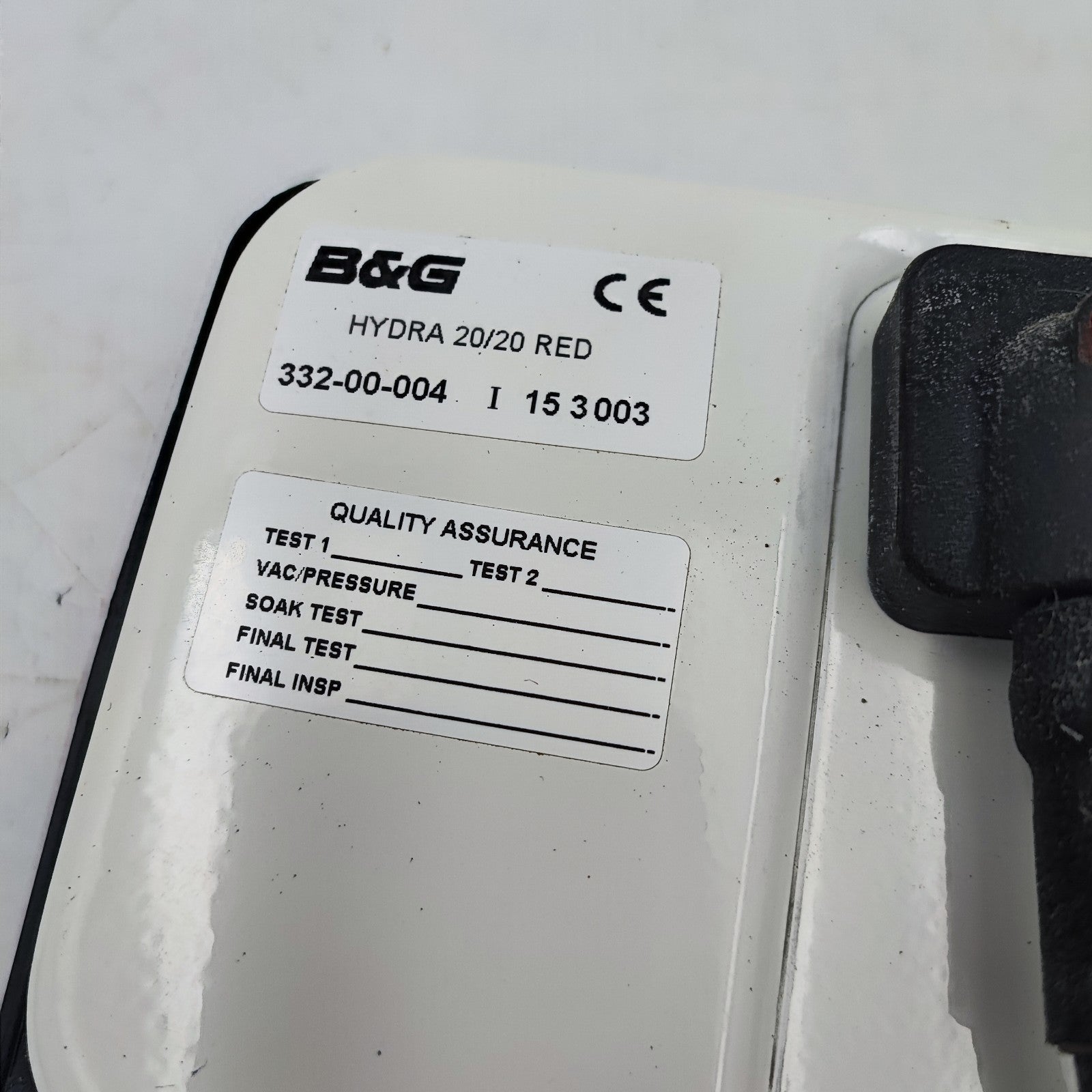 B&G H2000 HYDRA 20/20 RED 332-00-004 MFD Instrument Display Unit Speed Hercules4