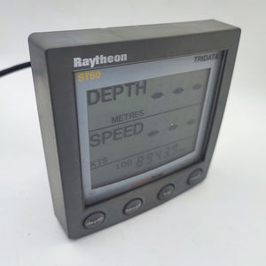 RAYMARINE ST60 TRIDATA ST60 Instrument Display Unit A22013 Depth Speed Temp REFU1