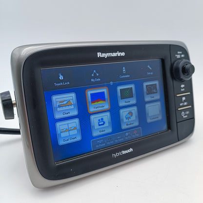 Raymarine e7 HybridTouch Chartplotter MFD Display E62355 SeaTalkNG GPS Radar0