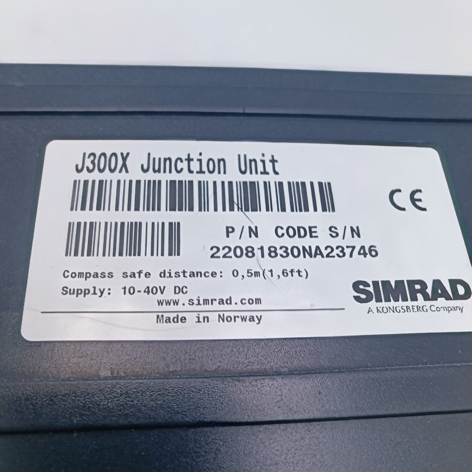 Simrad Robertson Type J300X 22081830 Boat Autopilot Course Computer J300X 2