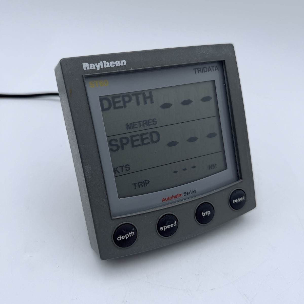 RAYMARINE ST60 TRIDATA Repeater Instrument Display Unit A22017 Raytheon Autohelm0