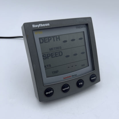RAYMARINE ST60 TRIDATA Repeater Instrument Display Unit A22017 Raytheon Autohelm0