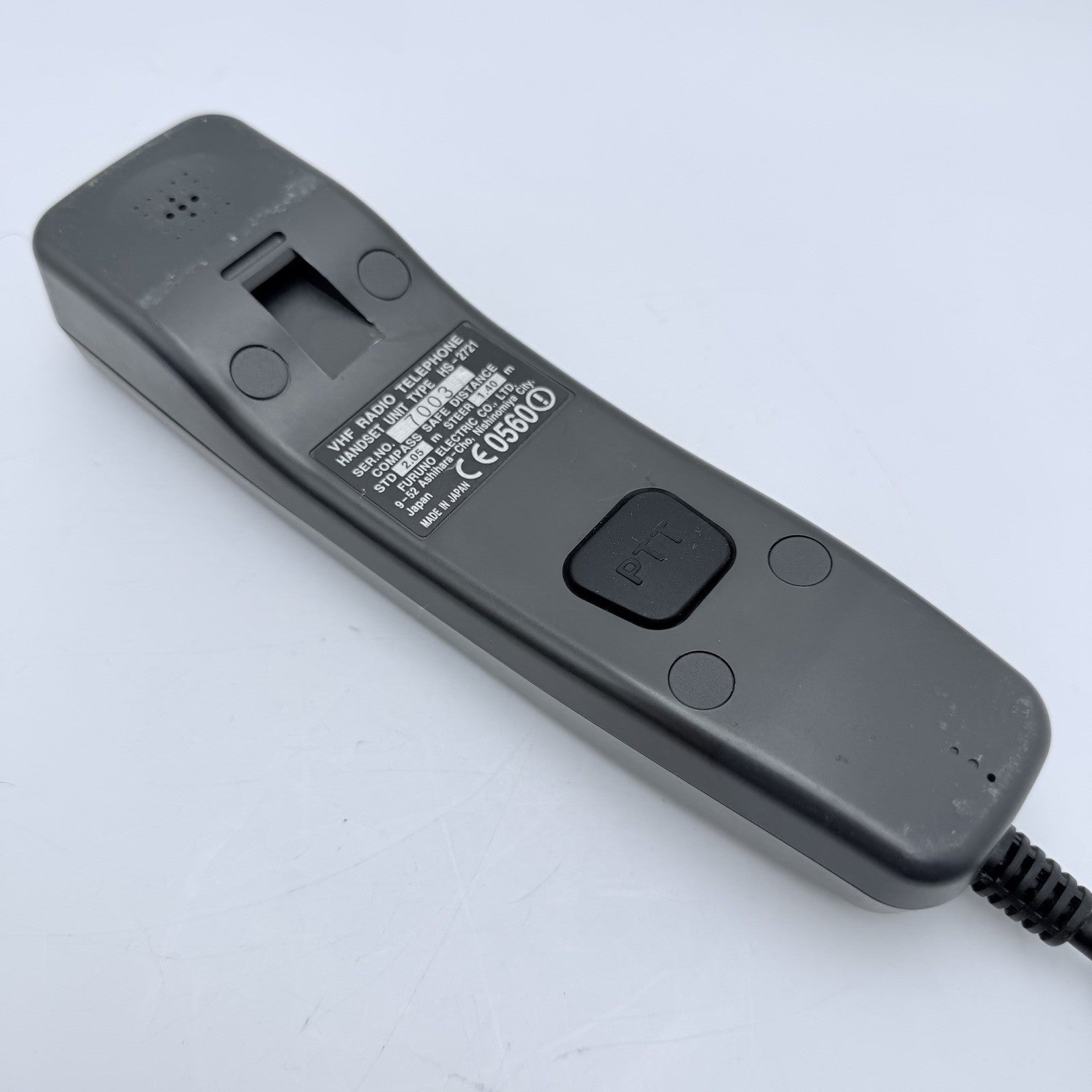 FURUNO HS-2721 RB-2721 Handset f/FM-2721 Marine VHF Radiotelephone – PERFECT!7