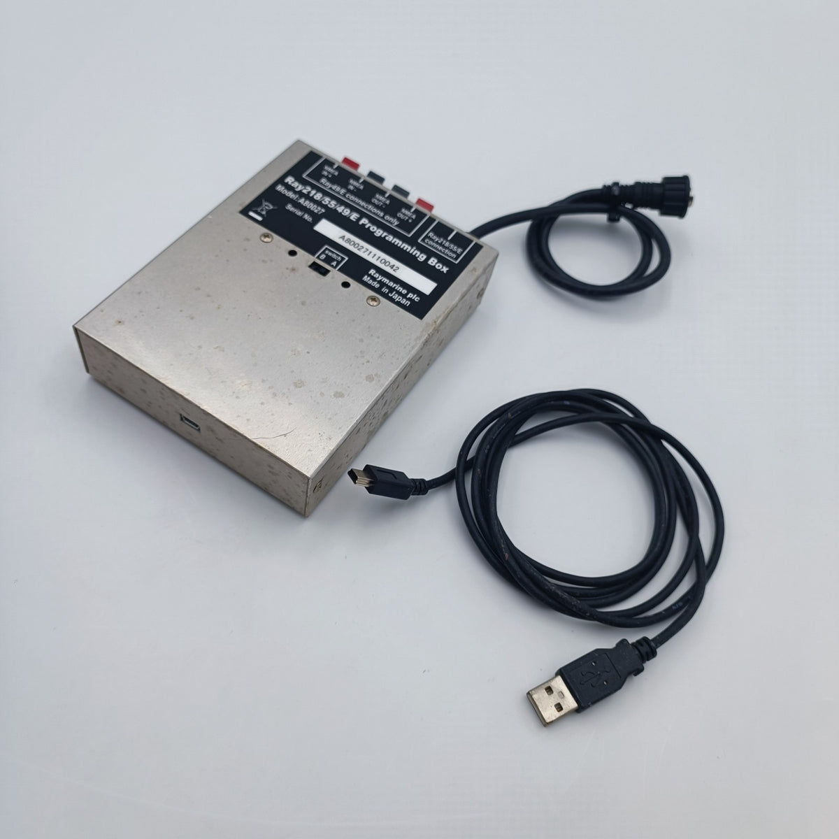 Raymarine RAY218 RAY54 RAY49 RAY218E RAY54E RAY49E VHF Programming Box A800278