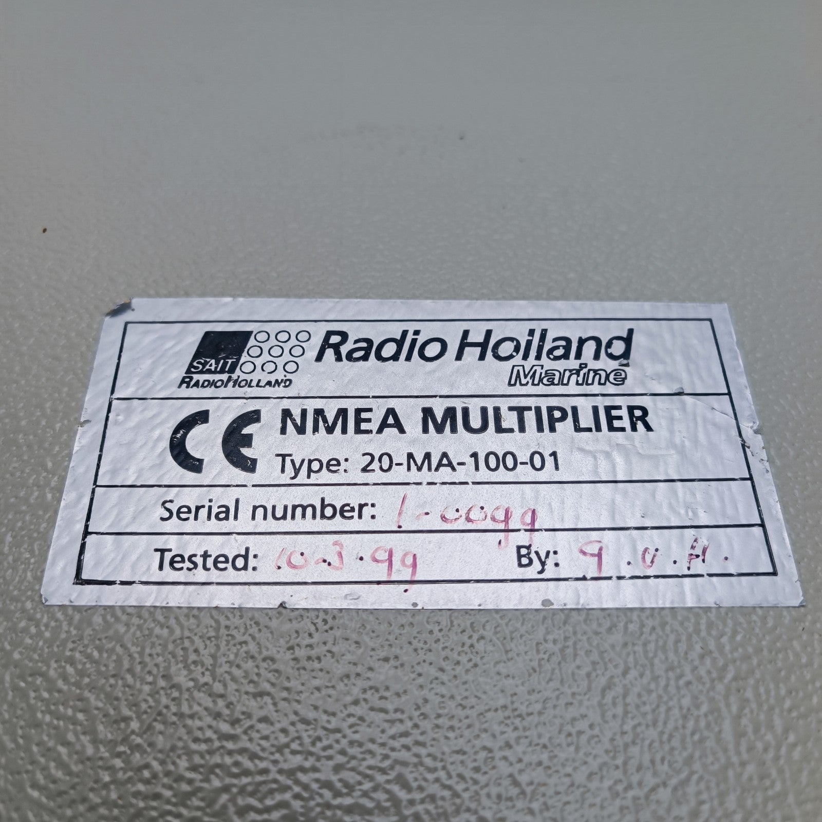 Radio Holland Marine NMEA Multiplexer Type 20-MA-100-01 NMEA 0183 Data Multiplex2