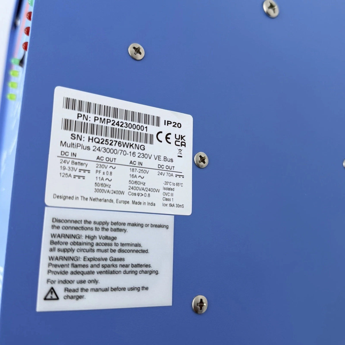Victron MultiPlus 24/3000/70-16 230V VE.Bus PMP242300001 Charger Inverter5