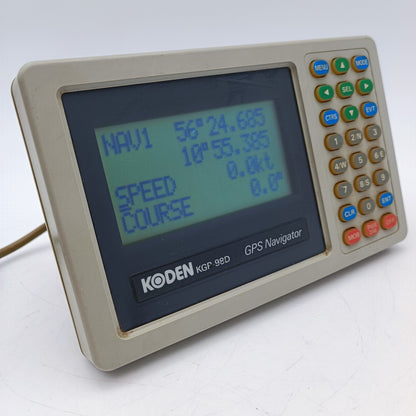 KODEN KGP-98D GPS Navigator Graphic Display Unit Alarm Capability GMDSS0