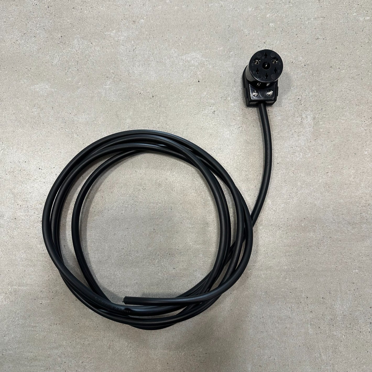 Sailor SP DC radio plug Power Cable RT2048 RT144 R109 Hirschmann MEK 60 MEK600