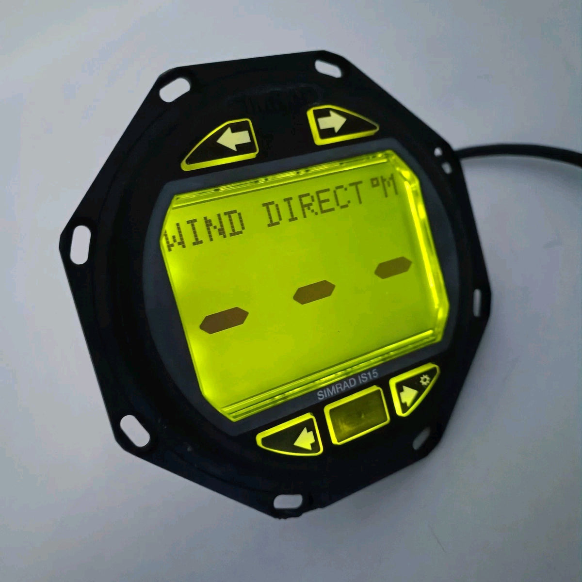 SIMRAD IS15R MULTI Instrument Display Unit 22093918 Speed Log Timer Depth IS 15R2