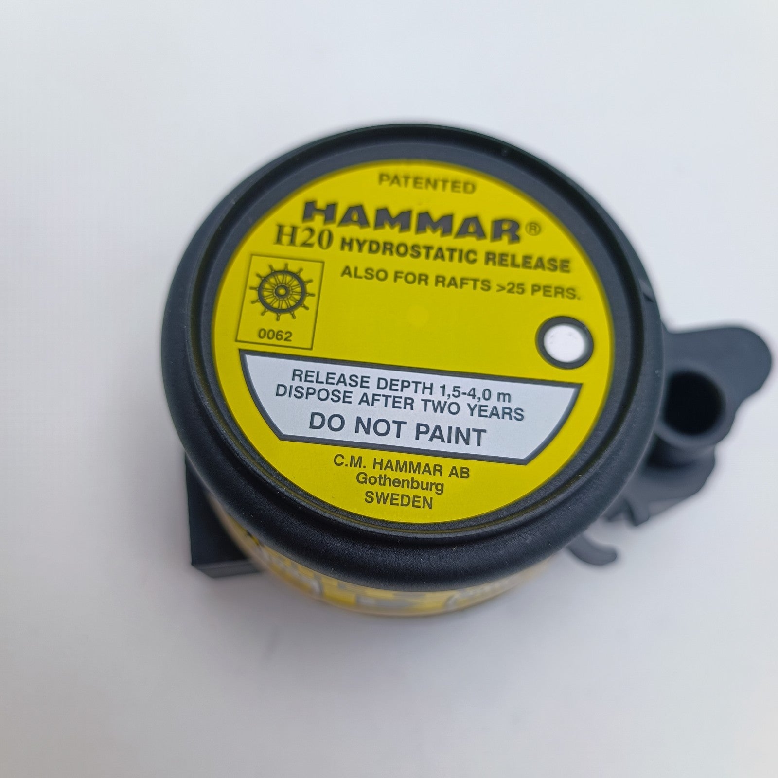 Hammar Hydrostatic Release Unit For Safety Appliances H20 Raft HR-03223