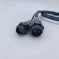 Lowrance Eagle Transducer 7 Pin 4 Pin Splitter Cable Data Extension Depth Trans2