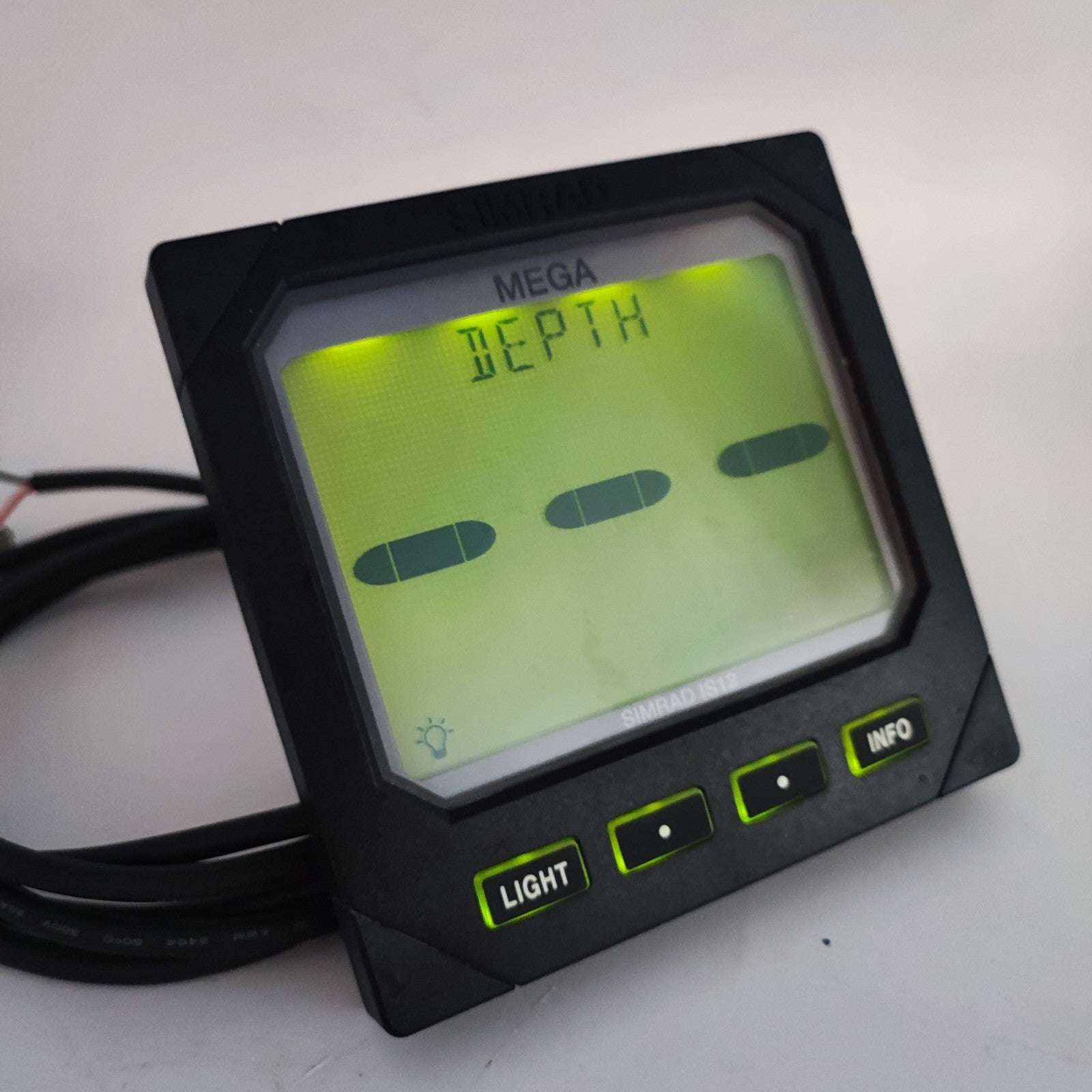 Simrad IS12 MEGA Instrument Display E04156 - MEGA Display Boat Marine Navigation1