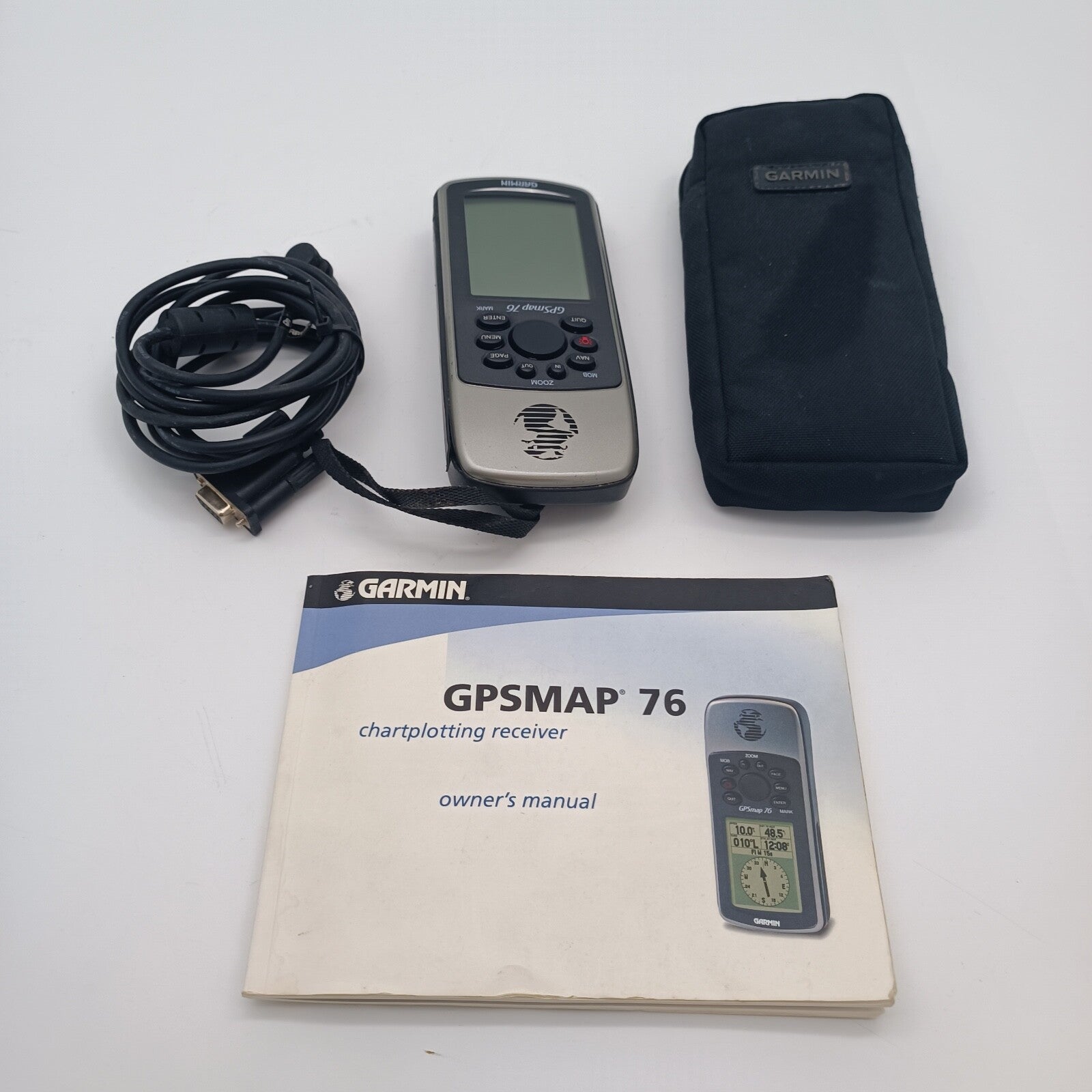 Garmin GPSMAP 76 Versatile Handheld GPS Charplotting Receiver with Cable0