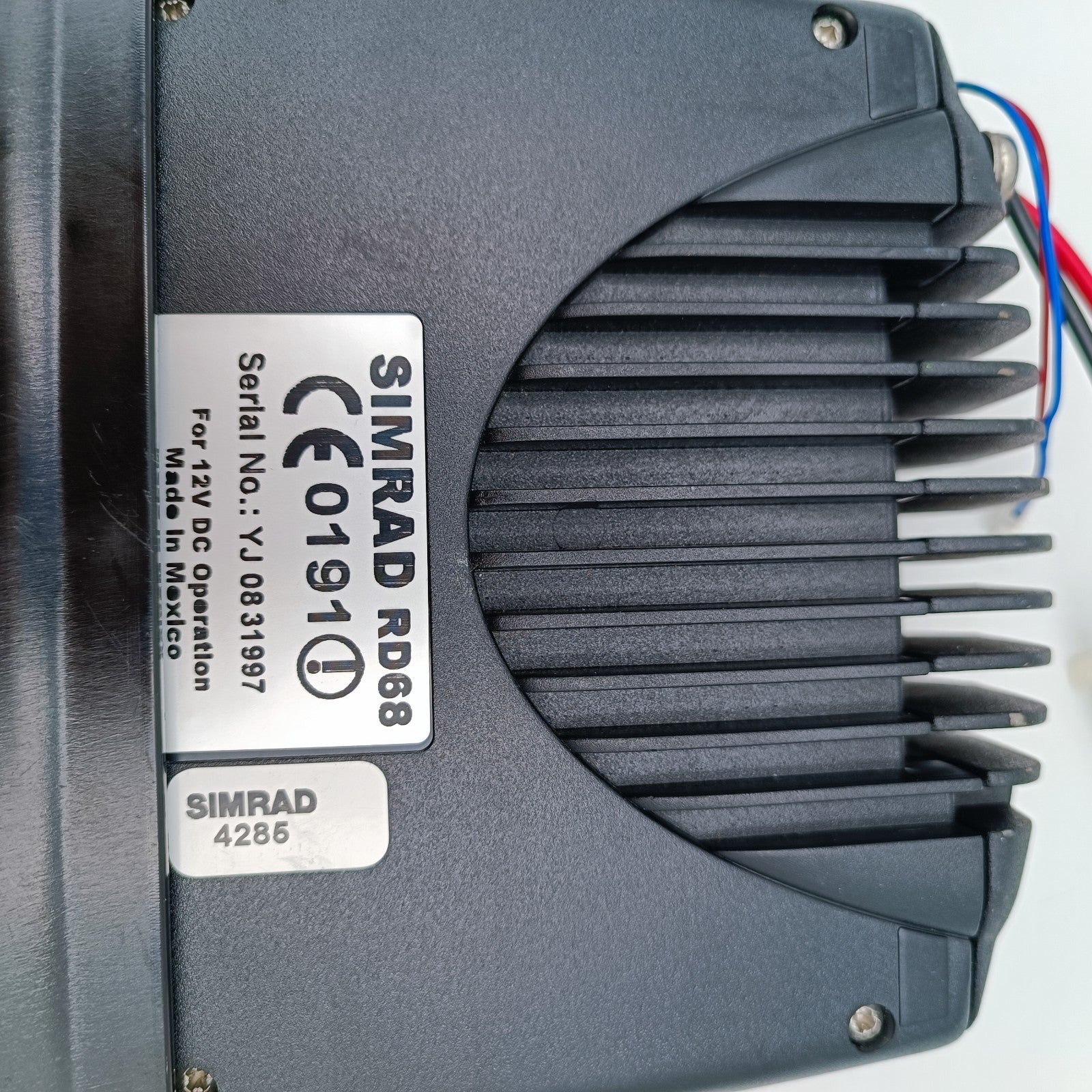 SIMRAD RD68 DSC Marine VHF Radio Radiotelephone Transceiver Control Unit Display3