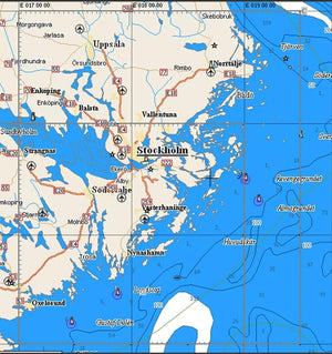 C-MAP NT EN-B247 Aspo- Jaerflotta Sweden C-Card Chart SIMRAD Furuno Raymarine1