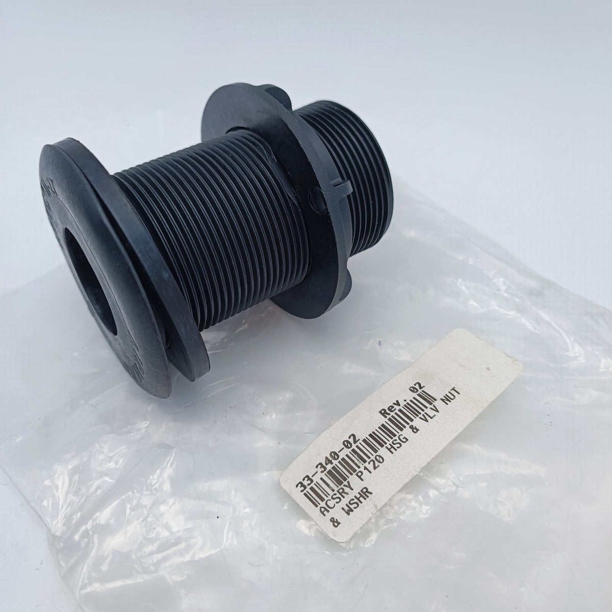 Airmar P120 33-340-02 Through Hull Transducer Housing Valve Nut Washer0