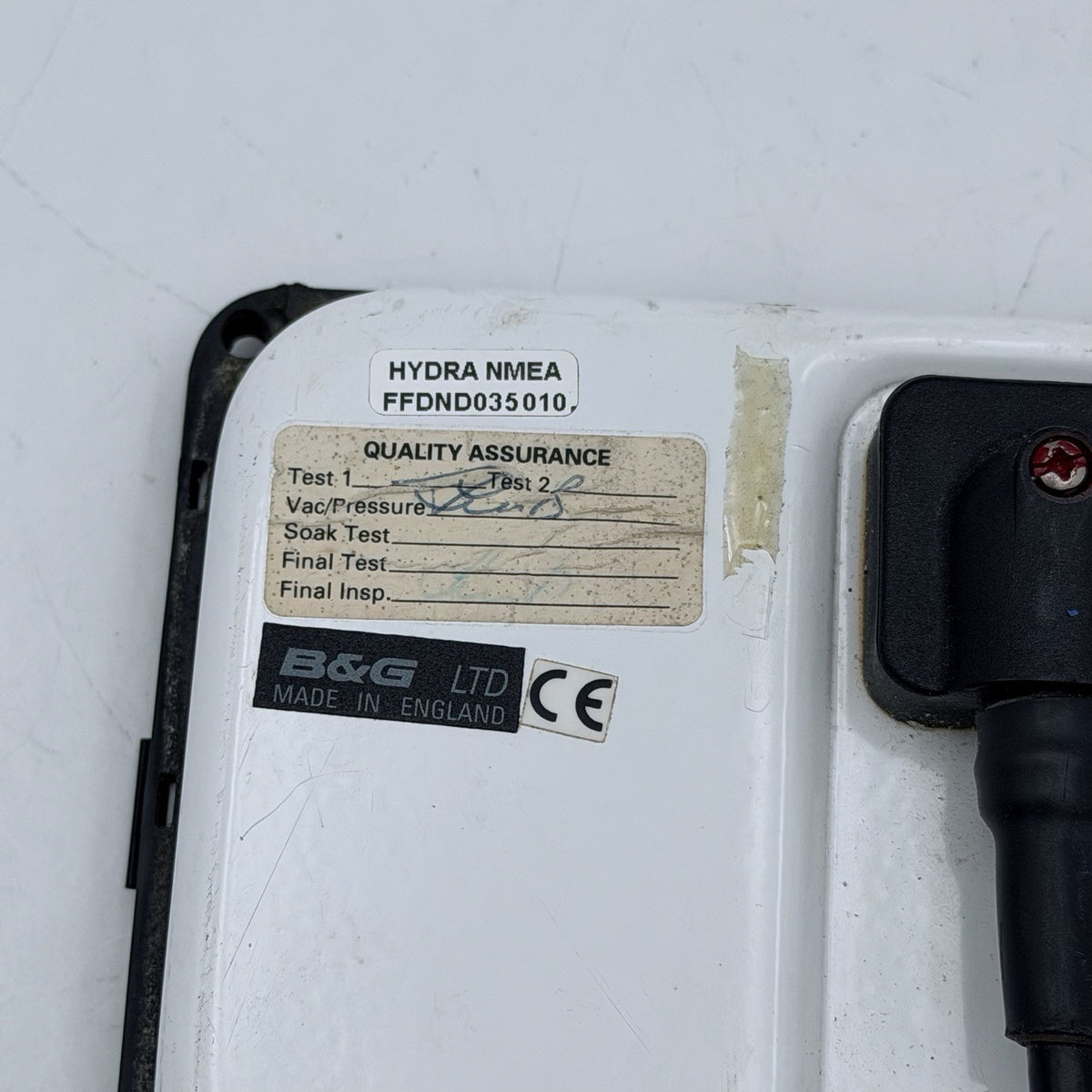 B&G HYDRA 2000 NMEA Instrument DISPLAY Unit Brookes & Gatehouse 240-00-0284
