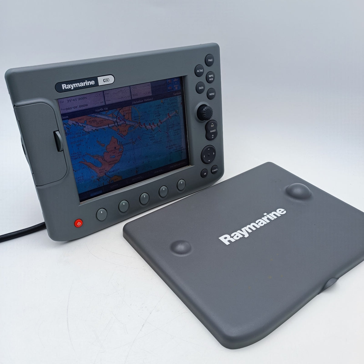 Raymarine C80 Chartplotter GPS Fishfinder Radar 8.4 LCD Display MFD E02020 Sonar1