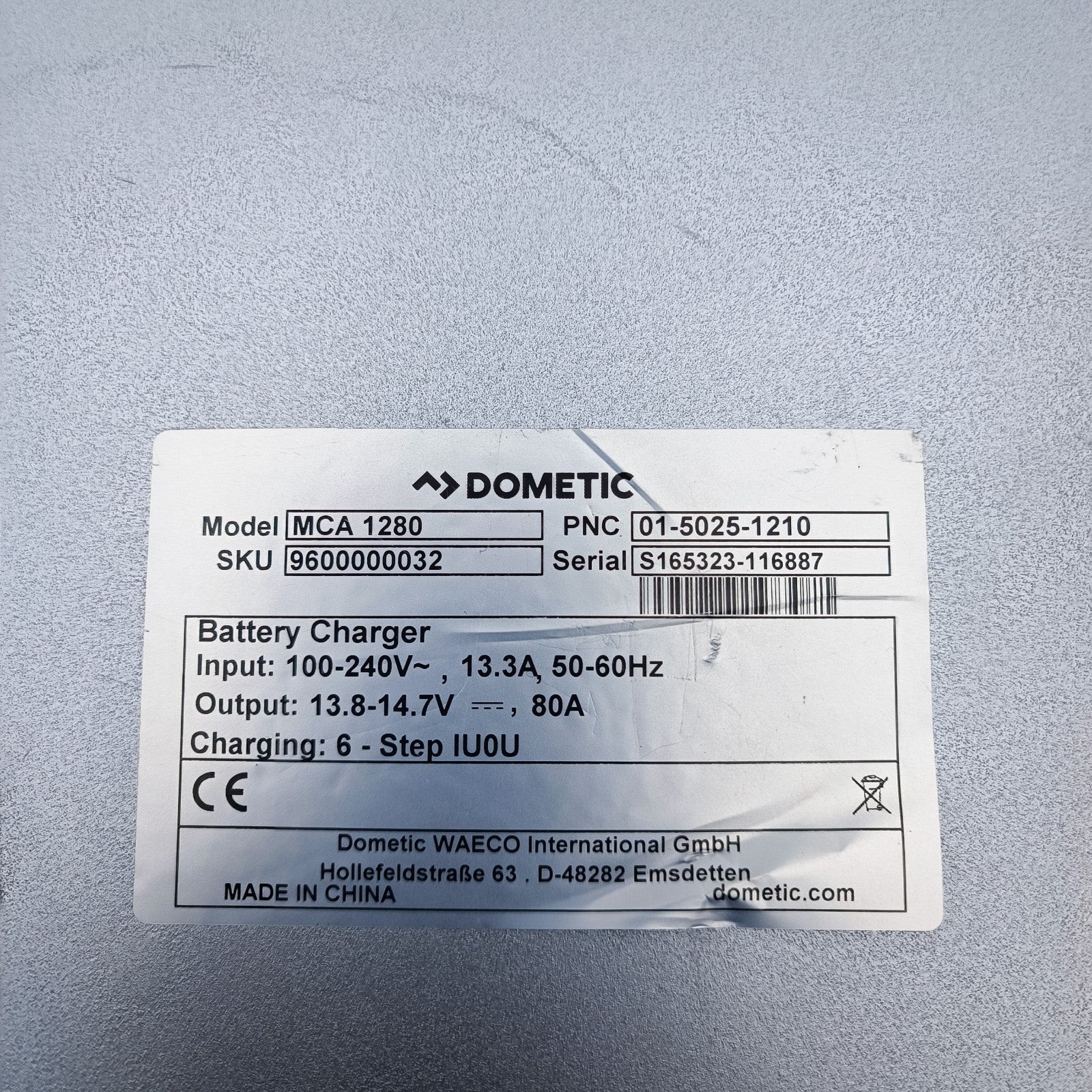 Dometic WAECO PerfectCharge MCA 1280 12V 80A Automatic Marine Battery Charger2