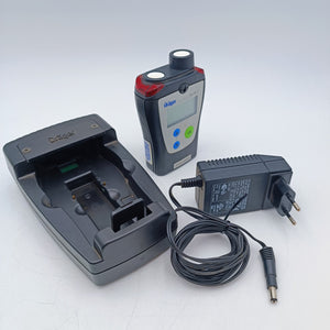 Drager Pac Ex 2 Methane Methan Gas Detector w/ Charging Cradle EX2 COMPLETE SET0