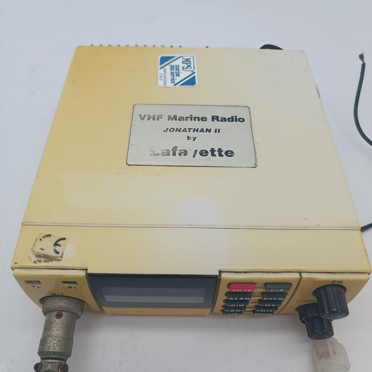 VHF Marine Radio Jonathan II by Lafayette 25W 12V Marine Transceiver1