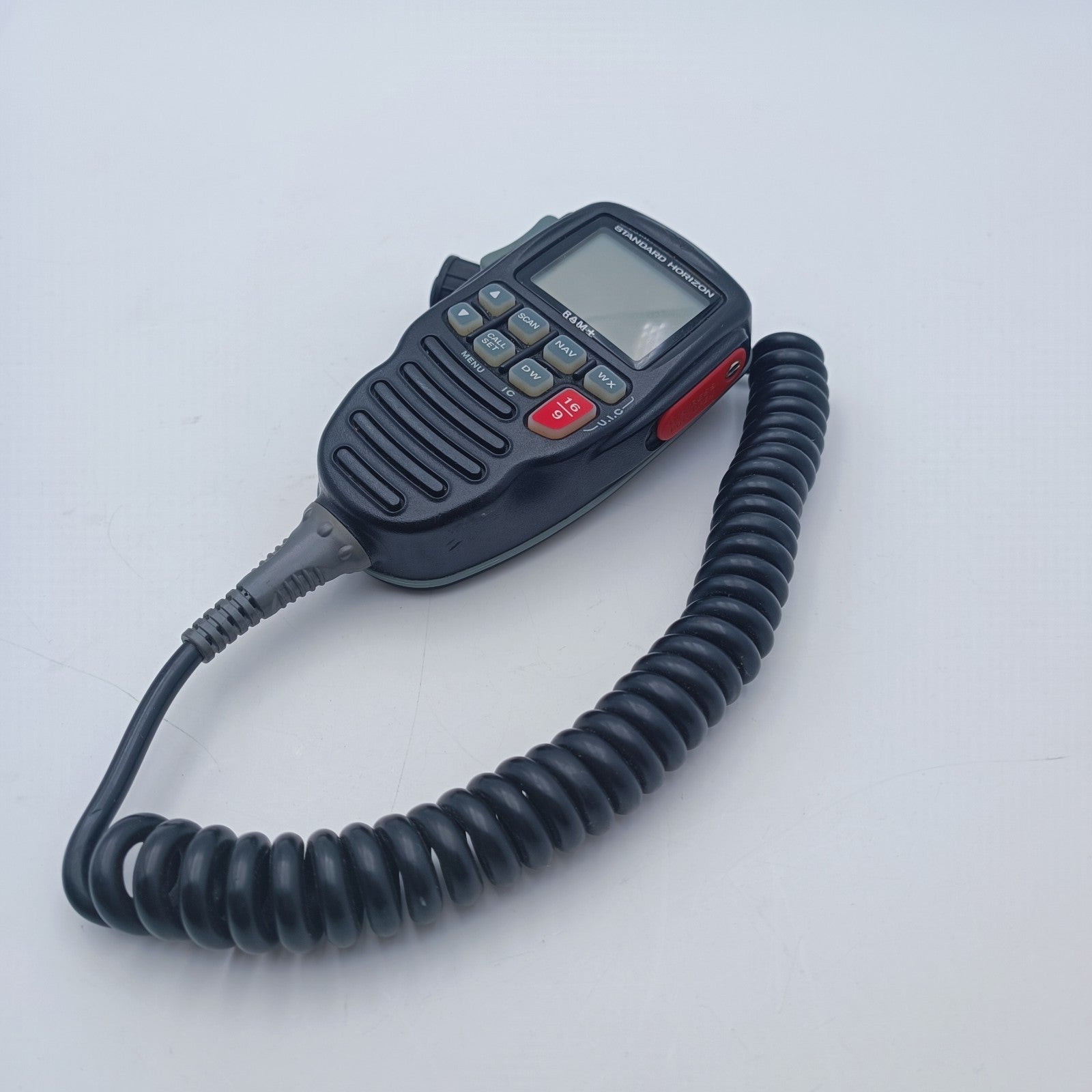 Standard Horizon CMP25B RAM+ Remote Mic VHF Marine Handset Microphone0