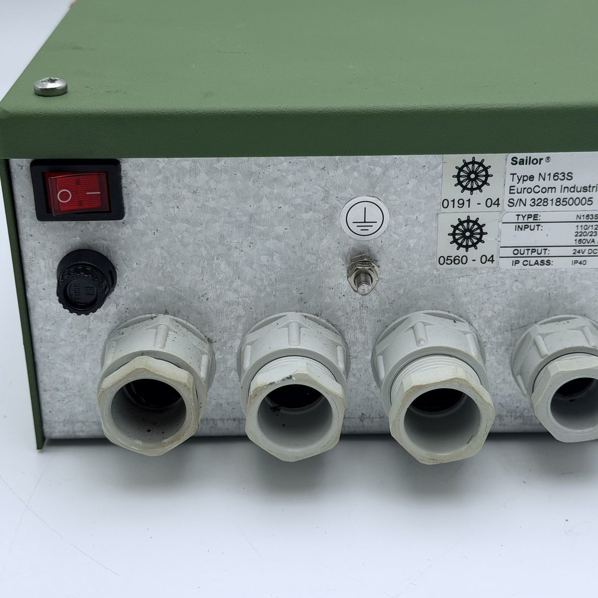 SAILOR N163S Ver.2 AC/DC Power Supply 24V 130W Marine Radio EuroCom Denmark3