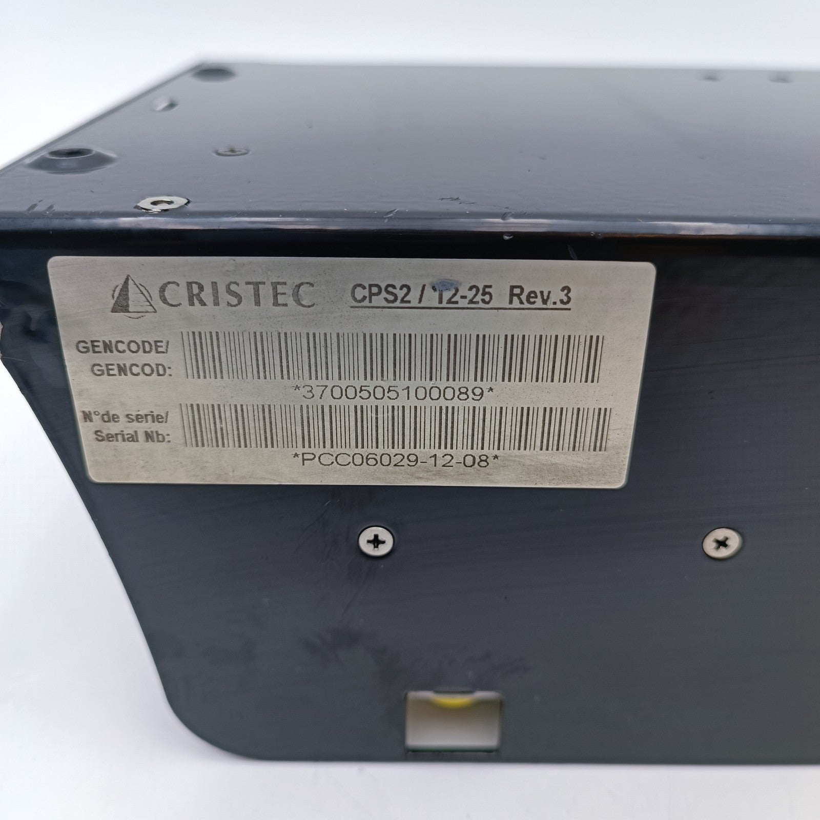 CRISTEC CPS2 12-25 Rev 3 Marine Battery Charger 12V 25A 115V 230V Boat1