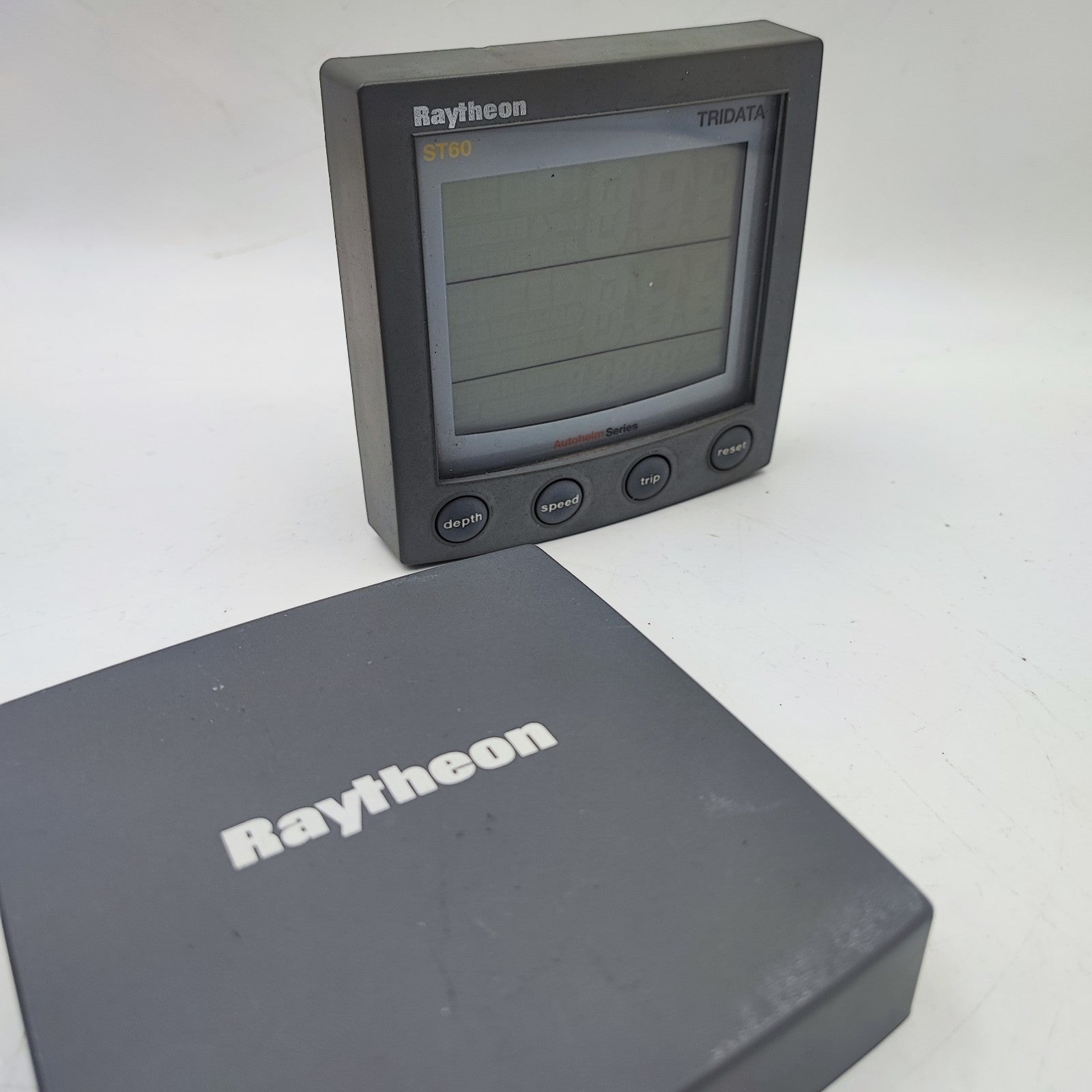RAYMARINE ST60 TRIDATA ST60 Instrument Display Unit A22013 Depth Speed Temp REFU0